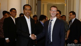 Isi Perbincangan Jokowi dengan Bos Facebook