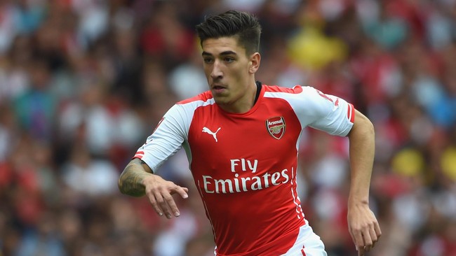 Arsenal diisi oleh pemain-pemain cepat macam Theo Walcott dan Alexis Sanchez namun justru Hector Bellerin yang berhak menyandang status sebagai yang tercepat.