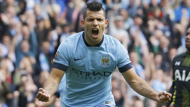 Untuk sementara Manchester City unggul 1-0 atas tim tuan rumah, Tottenham Hotspur, pada bnabak pertama lanjutan Liga Inggris di White Hart Lane, London.