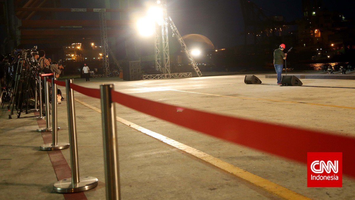 Pelabuhan Priok Jelang Kedatangan Jokowi