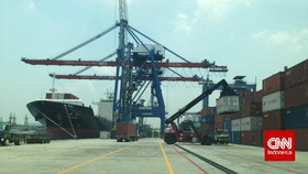 Bareskrim Geledah Kantor Pelindo II Terkait Korupsi Crane