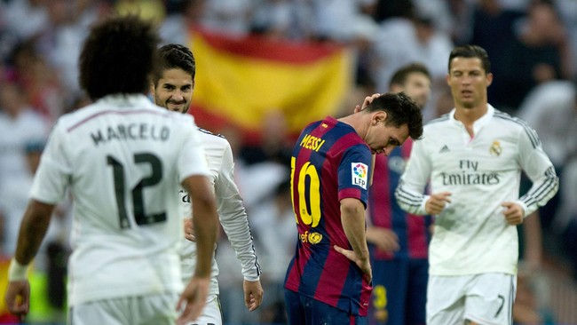 Big Match antara Real Madrid dengan Barcelona yang digelar sebentar lagi mengular tensinya hingga ke jejaring sosial Facebook.