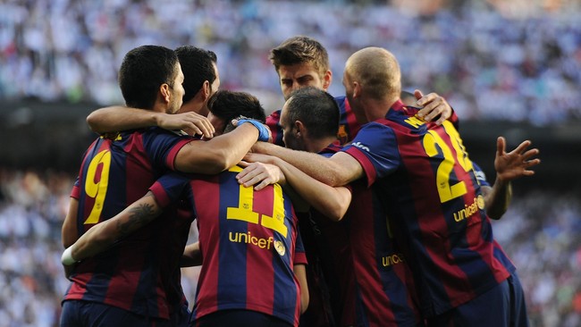 Meski bermainan dominan, Barcelona hanya mampu menyarangkan satu gol pada babak pertama laga melawan Cordoba pada lanjutan Liga Inggris.