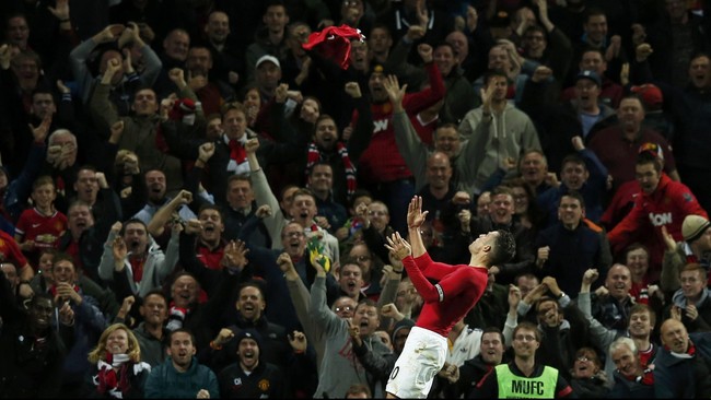 Dalam empat pertandingan melawan Stoke sejak pindah ke MU pada 2012, Van Persie selalu mampu mencetak satu gol ke gawang tim besutan Mark Hughes tersebut.