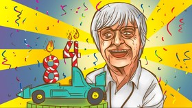 Merayakan Ulang Tahun Bernie Ecclestone