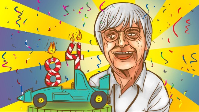 Tokoh penting di balik kesuksesan pemasaran balap Formula 1, Bernie Ecclestone, berulang tahun yang ke-84 pada 28 Oktober ini.