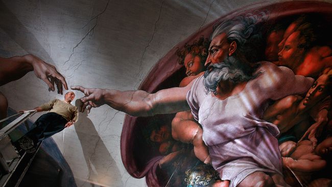 Begitu dicocokkan, patung itu ternyata sangat mirip dengan karya Michaelangelo di tahun 1500-1510.