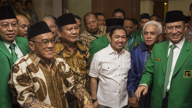 Ketua Umum Partai Persatuan Pembangunan Muktamar Jakarta Djan Faridz telah secara resmi meminta pertolongan Gerindra untuk 'menyelamatkan' kader PPP di pilkada.