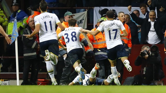 Harry Kane membuktikan layak merumput bersama tim inti Tottenham setelah mencetak gol penentu kemenangan atas Aston Villa.