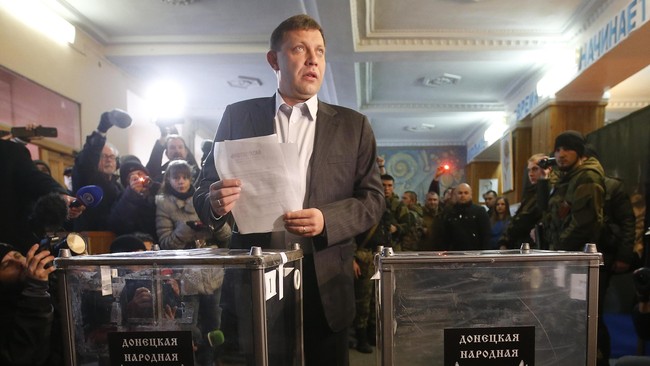 Kelompok separatis pro-Rusia di Ukraina gelar pemilu untuk memilih pemimpin. Langkah ini dikecam AS, Uni Eropa dan Ukraina yang mengatakan pemilu itu palsu.