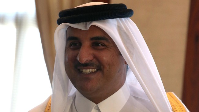 Pemerintah Kerajaan Qatar menerapkan kebijakan dua kaki soal Kelompok Islam Militan untuk menenangkan negara tetangga di Teluk Arab.