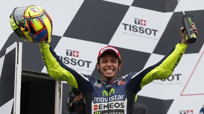 Rossi Ungkap Kunci Sukses di MotoGP 2014