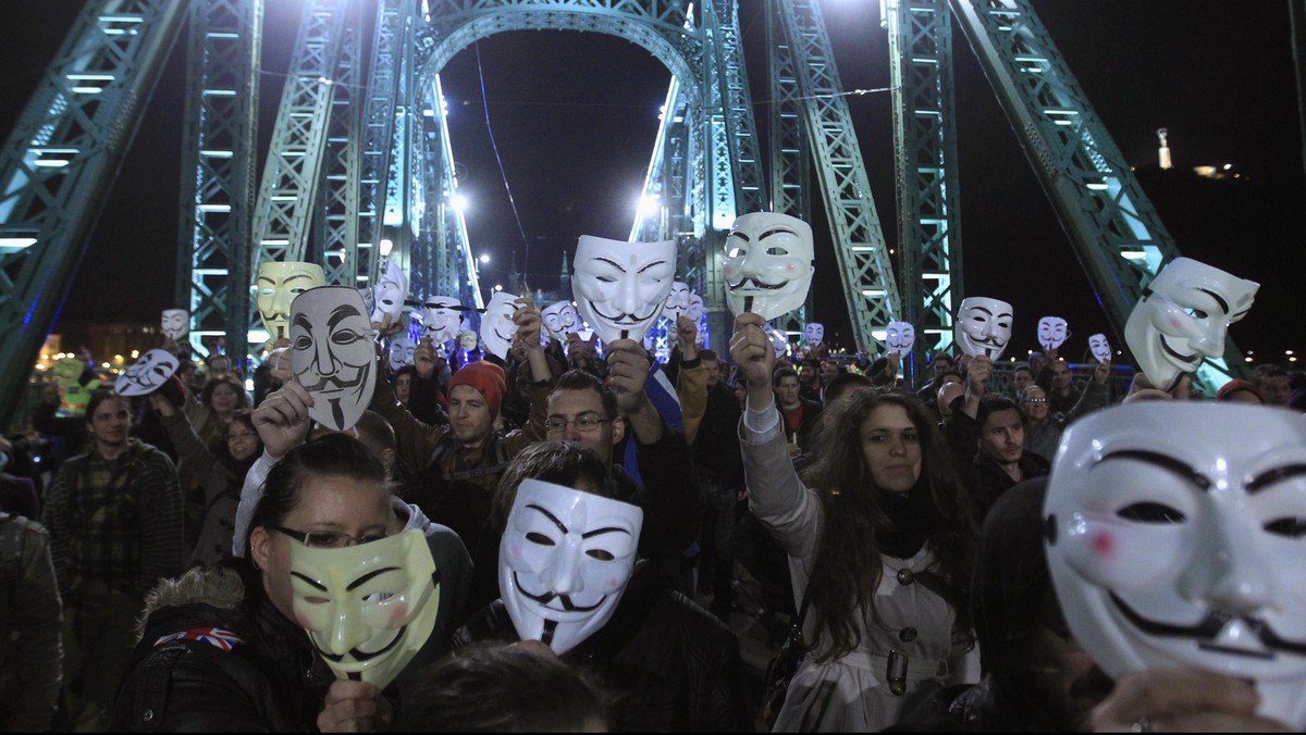 Million Mask March, Ribuan Turun ke Jalan