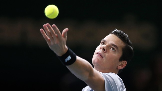 Petenis muda Milos Raonic berpeluang mengulang prestasinya untuk mengejutkan di fase grup putaran final ATP di London mulai akhir pekan nanti