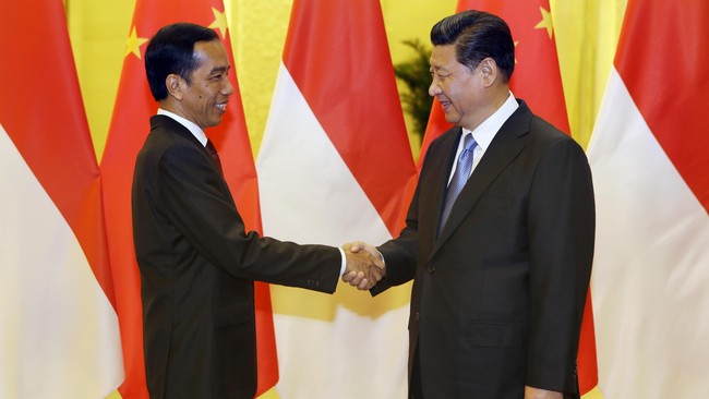 Dalam pertemuan KTT APEC, Jokowi dianggap memiliki posisi penting bagi Tiongkok, salah satunya karena visi poros maritim Jokowi yang sejalan dengan Xi Jinping.