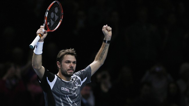 Mantan runner up Wimbledon, Tomas Berdych menghadapi misi yang mustahil lolos ke semifinal ATP London setelah dikalahkan secara telak oleh Stanislas Wawrinka.