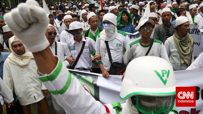 Front Pembela Islam, organisasi besutan Rizieq Shihab akhirnya dilarang pemerintah per 30 Desember 2020.