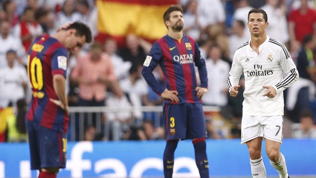 Pemerintah Spanyol telah menetapkan pertandingan El Clasico antara Real Madrid melawan Barcelona akhir pekan ini sebagai laga risiko tingkat tinggi.