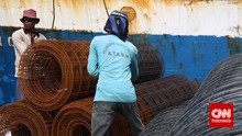 Jokowi Proyeksi Ekspor Besi dan Baja Naik Jadi US$30 M Tahun Ini