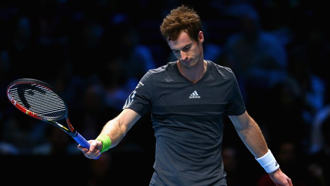 Kekalahan dari Roger Federer pada turnamen ATP Final membuat Andy Murray merasa bahwa ia berada pada level yang berbeda dengan tiga petenis top dunia.