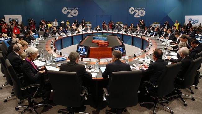 Presiden Rusia Vladimir Putin berencana mempersingkat kehadirannya di Pertemuan G20 setelah dikritik oleh negara-negara Barat terkait krisis di Ukraina.