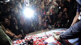 Polisi Dalami Motif 2 Tersangka Pengeroyokan Jurnalis Saat Sidang SYL