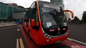 Kepala Negara Ikuti KAA, Rute TransJakarta Dialihkan Hari Ini