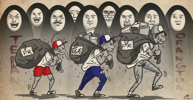 Anak terlahir tidak sebagai sang pemikul beban hidup. Dia terlahir suci dan bebas menjadi apapun yang disodorkan hidup padanya. Namun, kenyataan bicara berbeda.