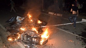 img-title Motor Hangus Dibakar Orang Misterius di Kantor LBH Papua Jayapura