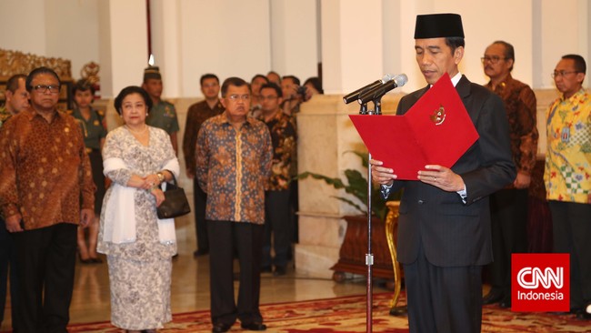 Pelantikan kali ini adalah tahap pertama dari tiga tahap yang direncanakan. Lima Gubernur/Wakil Gubernur akan diambil sumpah jabatannya oleh Presiden.