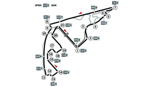 Final turnamen balap mobil bergengsi, Grand Prix 2014, akan diselenggarakan di sirkuit yang penuh tantangan, Yas Marina di Abu Dhabi.