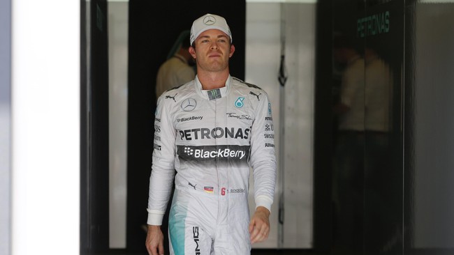 Balapan seri terakhir F1 2014 di Sirkuit Yas Marina menjadi antiklimaks bagi Rosberg yang hanya finish di posisi ke-14 setelah mengalami masalah mobil.