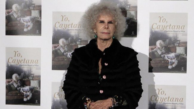 Duchess of Alba, perempuan terkaya di Spanyol menghembuskan napas terakhir pada Kamis (20/11) di usia 88 tahun.