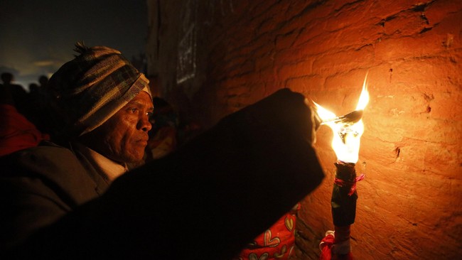 Festival Bala Chaturdashi di Nepal