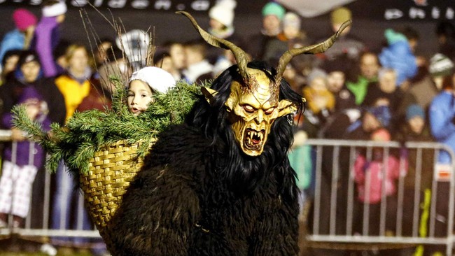 Peringati Paganisme, Festival Perchten di Austria