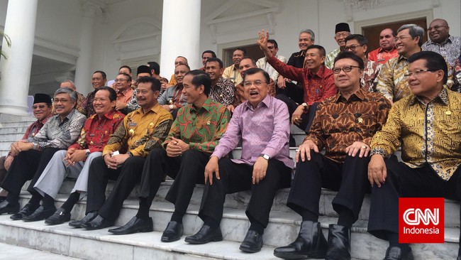 Wakil Presiden RI Jusuf Kalla menyampaikan dirinya merekomendasikan Ginandjar Kartasasmita menjadi Dewan Pertimbangan Presiden.