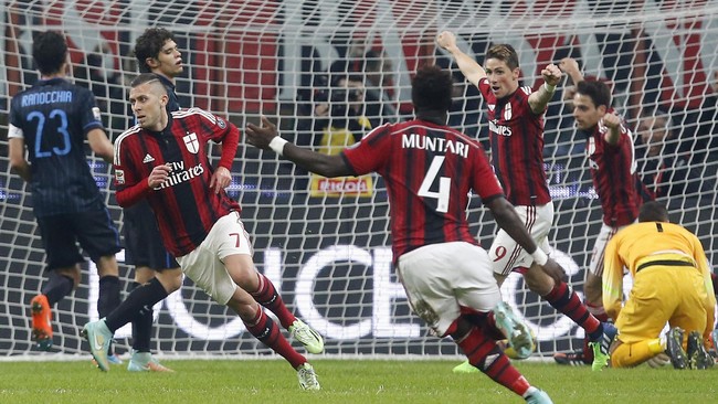 Gol Joel Obi menyelamatkan pelatih Roberto Mancini dari kekalahan pada laga debutnya bersama Inter melawan Milan, Senin (24/11) dini hari WIB.