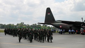 Ratusan Prajurit TNI AD Dikirim ke Papua Jaga Perbatasan