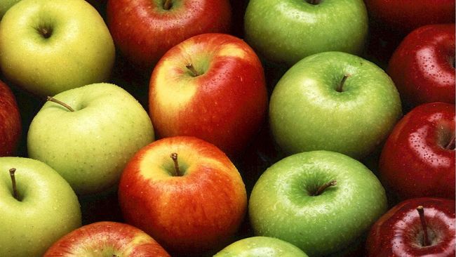 Lebih dari 3000 anak-anak dan remaja di AS gemar memakan buah utuh, dan apel adalah favorit mereka. Apa alasan anak-anak di AS gemar makan apel?