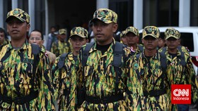 Mahkamah Partai Sidang, AMPG Jaga Ketat Kantor Golkar