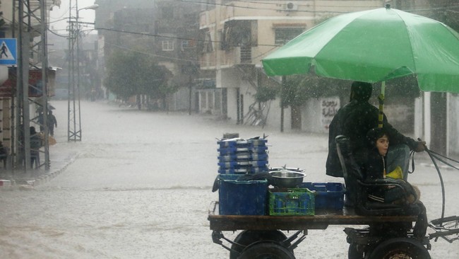 Gaza Ditimpa Bencana Banjir
