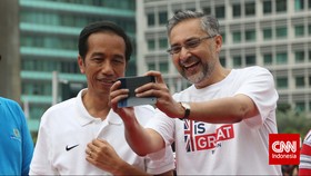 Gowes Persahabatan: Jokowi, Ahok dan Wali Kota London
