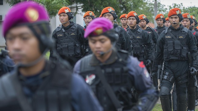 Pasukan elite yang disertakan latihan gabungan di Tarakana antara lain Kopassus, Kopaska, Detasemen Bravo dan Pleton Intai Tempur.