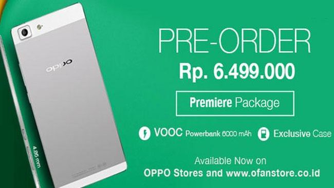 OPPO R5 Kini Hadir di OPPO Store Penjualan OPPO R5 secara online telah dimulai sejak 24 November 2014 dan mendapatkan respon yang baik