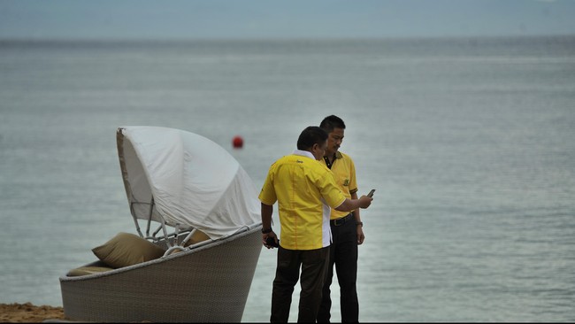 Ketua DPD I Golkar Sulsel Syahrul Yasin Limpo enggan menanggapi soal beredarnya rekaman suara Nurdin Halid terkait skenario memenangkan Ical.
