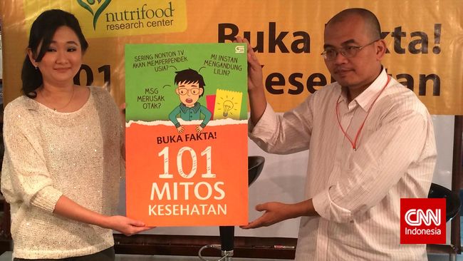 Mi instan mengandung lilin? Terlalu banyak makan vetsin membuat otak jadi tumpul? Mitos atau fakta, semua bisa terjawab lewat sebuah buku.