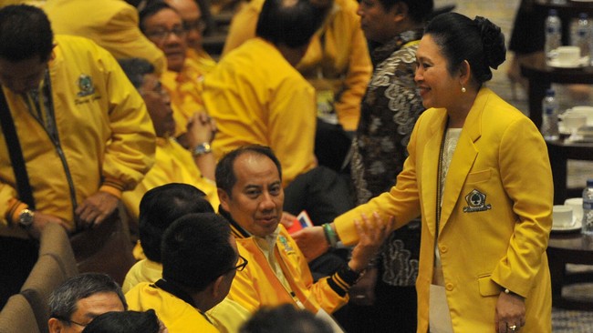 Setya Novanto mengaku bakal masukan yang disampaikan Agung Laksono terkait Titiek Soeharto akan dijadikan salah satu bahan pertimbangan.