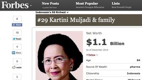 Orang Kaya Nomor 29 di Indonesia Tersandung Kasus Swiss Leaks