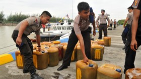 Polda Aceh Sita 1.500 Liter BBM Bersubsidi Diduga Ditimbun Oknum TNI