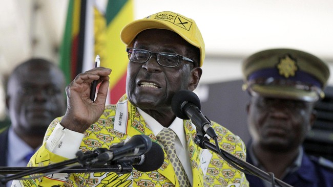 Dalam pesta ulang tahunnya, Presiden Zimbabwe Robert Mugabe akan menyajikan sajian dari daging hewan liar yaitu singa, gajah, dan impala.